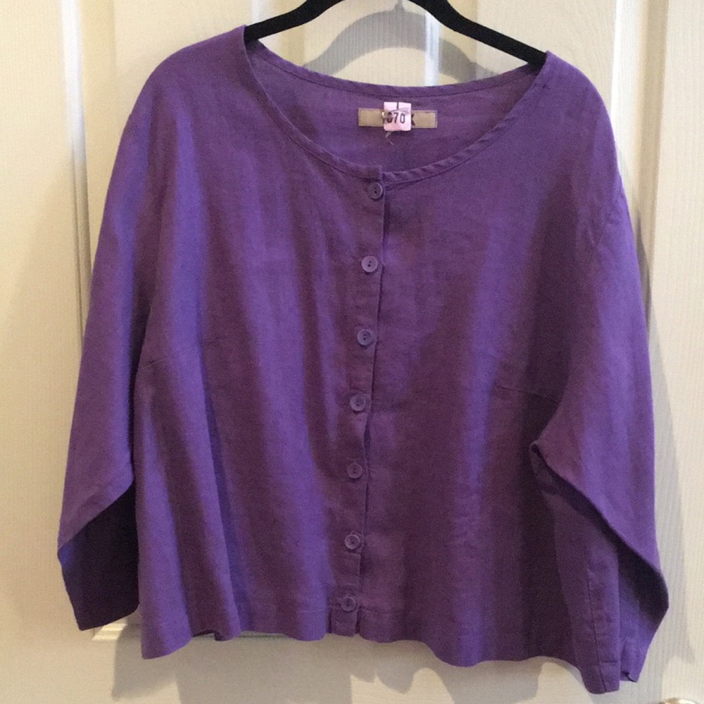 VGUC Flax shirt